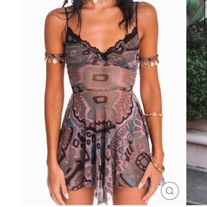 Her Pony Pixie Dream Dress - Tribal Mesh